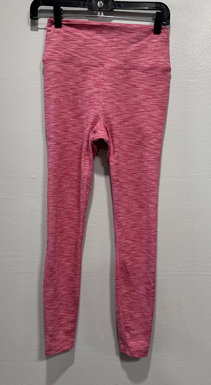 Outdoor Voices Cropped Leggings Athletic Pink Size Small Yoga Gym Running Casual